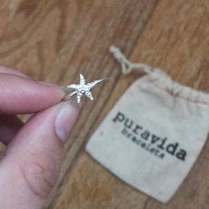BRAND NEW Pura Vida Starfish Ring